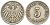 ГЕРМАНИЯ 5 ПФЕННИГОВ 1906 E KM 11, J. 12 медно-никель 105-122