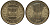 Югославия 1 динар 1994 KM 165 медь никель цинк UNC M1-15