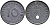 ГЕРМАНИЯ 10 РЕЙХСПФЕННИГОВ 1941 D KM 101, J 371 цинк 4525-1226