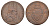 Великобритания, Ирландия, Уиклоу, Кронбейн 1/2 пенни 1789 токен Dalton & Hamer 43b медь 1526-723