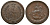Россия 1 копейка 1765 Екатерина II (1762-1796 ), Екатеринбургский монетный двор, вес 20,09 гр., новодел, пьедфорт, 5 рублей по Трапезникову Биткин Н715 (R2) вариант, GM 38.10 вариант медь 10-015-64