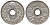 Франция 5 сантимов 1935 KM 875, Le Franc 122.18 медно-никель 4124-328