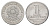 Бразилия 1 крузейро 1961 KM 570 алюминий 4642-1212