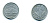 ФРАНЦИЯ 50 САНТИМОВ 1943 ПРАВИТЕЛЬСТВО ВИШИ KM 914.1, LE FRANC 196.1 алюминий 84-356