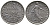 ФРАНЦИЯ 1/2 ФРАНКА 1968 СЕЯТЕЛЬ KM 931.1 никель 26-966