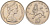 Великобритания 10 пенсов 1976 Елизавета II (1952-2022) KM 912, Spink 4231 (F1) медно-никель 4593-814