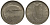 ИРЛАНДИЯ 1 ФЛОРИН 1951 ЛОСОСЬ KM 15a медно-никель aUNC 272-1734