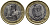 ИСПАНИЯ 1 ЕВРО 2006 ХУАН КАРЛОС I KM 1046 биметалл 4391-234
