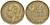 ФРАНЦИЯ 50 ФРАНКОВ 1951 ПЕТУХ KM 918.1, LE FRANC 425.5 алюминиевая бронза 189-316