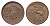 Эльберфельд 1 брод 1847 жетон пайок Men05 6358.1, Men18 7977.1 медь 1528-631