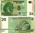 ДР Конго 20 франков 2003 львы Pick 94 a бумага UNC (пресс) 8606-7-1-1