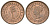 Цейлон 1/4 цента 1890 Виктория (1845-1901) KM 90 медь UNC 4044-311