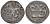 Польша 1 денарий 1492-1501 Ян I Ольбрахт Васа (1492-1501), вес 0,38 гр. серебро 1517-512