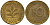 ФРГ 10 пфеннигов 1994 F KM 108, J. 383 сталь плакированная латунью 4603-1141