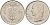 Бельгия 1 франк 1972 Belgique, Бодуэн I (1951-1993) KM 142.1 медно-никель  UNC  4161-1255