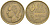 Франция 20 франков 1950 В, петух, 4 ПЕРА KM 917.2, Le Frank 402.4 алюминиевая бронза 4519-544