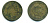 ИСПАНИЯ 2 1/2 ПЕСЕТЫ 1953 (54) ФРАНСИСКО ФРАНКО ДИКТАТОР ИСПАНИИ (1939-1975) KM 785 алюминиевая бронза 53-1225