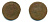 РОССИЯ 1 КОПЕЙКА 1759 медь 61-347