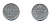 ДАНИЯ 10 ЭРЕ 1958 C; S, ФРЕДЕРИК IX (1947-1972) КМ 841.2 медно-никель 51-4346