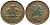 Великобритания 2 пенса 1987 Елизавета II (1952-2022) KM 936, Spink 4376 (C3) бронза 87-752