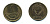 СССР 1 КОПЕЙКА 1976 Федорин 157 KM 126а латунь UNC 551-912