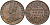 Британская Индия 1/4 анна 1936 Георг V (1910-1936) KM 512 бронза UNC 94-217