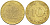 ФРГ 10 ПФЕННИГОВ 1971 F KM 108, J. 383 сталь плакированная латунью 4182-822