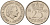 Нидерланды 25 центов 1965 Юлиана (1949-1980) KM 183 никель    4598-425