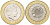 Великобритания 2 фунта 2008 Елизавета II (1952-2022) KM 994, Spink 4570 (K9) биметалл UNC 51-4215