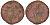 Россия деньга 1737 Анна Иоанновна (1730-1740) Биткин 293 медь 51-3551