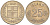 Исландия 25 эйре 1967 KM 11 медно-никель UNC 187-721