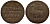 Штольберг-Россла 1 пфенниг 1722 Юстус Кристиан I (1704-1739) медь 1517-711