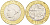 ИТАЛИЯ 1000 ЛИР 1997 R, ЕВРОСОЮЗ KM 194 биметалл 4545-815