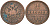 Австрия 1 крейцер 1851 B, Франц Иосиф I (1848-1916) KM 2185 медь 4586-453
