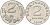 Индонезия 2 рупии 1970 KM 21 алюминий UNC 106-641