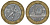 Франция 10 франков 1989 тип гений Бастилии KM 964.1, Le Franc 375.3 биметалл  4128-515