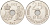 ДАНИЯ 25 ЭРЕ 1977 S; B, МАРГРЕТЕ II (1972-) KM 861.1 медно-никель 98-723
