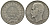 ФРАНЦИЯ 5 ФРАНКОВ 1852 А, ЛУИ НАПОЛЕОН БОНАПАРТ KM 773.1 серебро 1524-1132