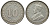 Стрейтс-Сетлментс 10 центов 1927 Георг V (1910-1936) КМ 29b серебро 53-656