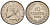 Либерия 10 центов 1970  KM 15a.2 медно-никель  UNC  220-1134