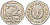 Кипр 50 центов 1994 похищение Европы KM 66 медно-никель 4141-1236