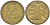 ГЕРМАНИЯ 10 РЕЙХСПФЕННИГОВ 1924 A KM 40, J. 317, Weege 9 алюминиевая бронза 210-341