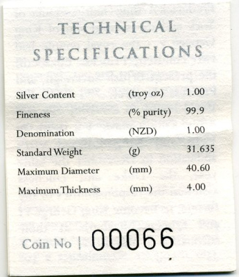 Острова Кука 1 доллар 2002 королева-мать, в оригинальной коробке, сертификат KM 437 серебро PROOF 2-4-2-09