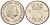 Нидерланды 25 центов 1977 Юлиана (1948-1980) KM 183 никель 4124-126