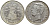 ИСПАНИЯ 5 ПЕСЕТ 1871 (71) SD-M, АМАДЕО I KM 666 серебро 00-00
