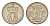 Норвегия 10 эре 1967 Улаф V (1957-1991) KM 411 медно-никель UNC 4632-1154