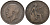 Великобритания 1 пенни 1917 Георг V (1910-1936) КМ 810, Spink 4051 бронза 4607-1041