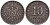 ГЕРМАНИЯ 10 ПФЕННИГОВ 1917 A, KM 20, J. 298 железо 28-436