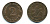 ФРГ 2 пфеннига 1970 G KM 106a, J.381a сталь плакированная медью 3999-1143
