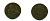 БЕЛЬГИЯ 2 САНТИМА 1863 BELGES KM 4.2 медь 57-516